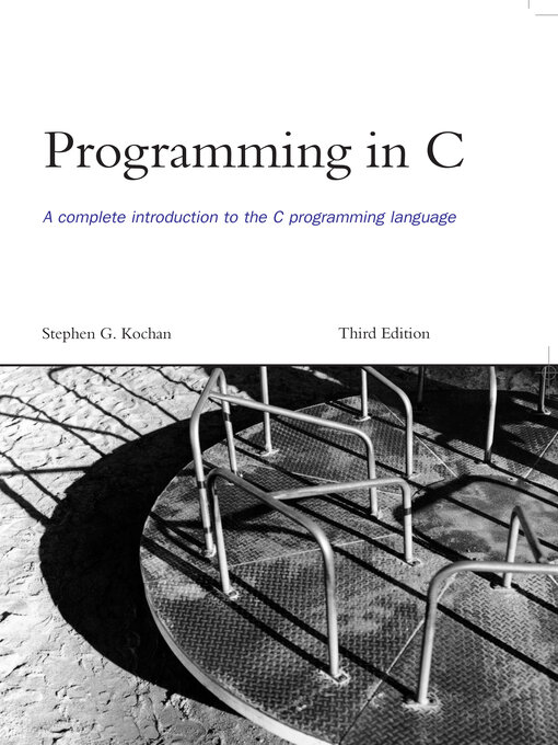 Cover image for Programming in C